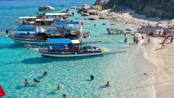 Tour en barco a la isla de Suluada desde Antalya y Kemer con almuerzo