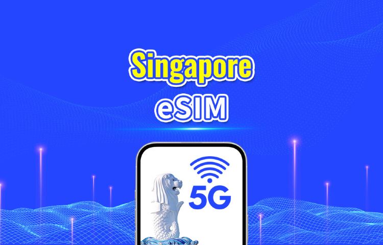 Singapore 5G eSIM | Dual Net | Daily/Total Data Package | 1–30 Days | 24-Hour Billing | QR Code