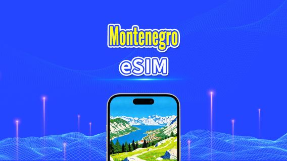 Montenegro 5G eSIM  | Täysi tuki AI:lle ja TikTokille | Päivittäinen/kokonaisdatapaketti | 1–30 päivää | 24 tunnin laskutus | QR-koodi