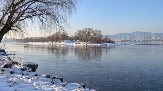 Ashihada Rime Viewing Area + Jilin Peking Opera Chuke Museum + Riverside Peking Opera 1-day tour