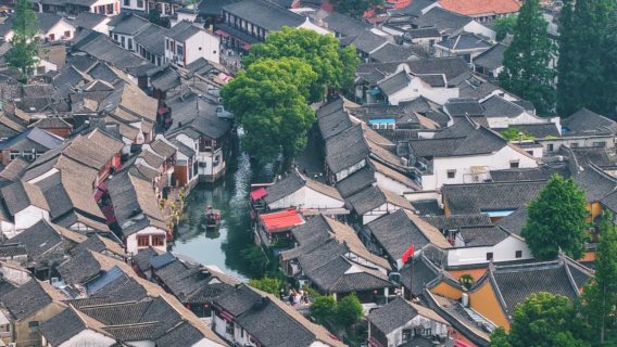 Shanghai Zhujiajiao + Yu Garden 1-day tour [City Sightseeing Tour Bus experience available]