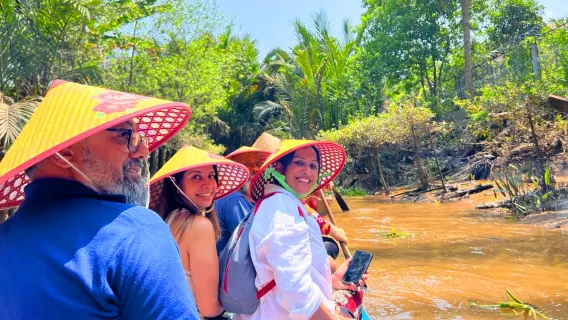 Giornata intera ai tunnel di Cu Chi e al delta del Mekong
