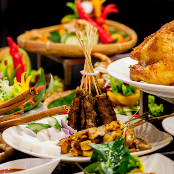 บุฟเฟ่ต์ ณ โรงแรม Baiyoke Sky กรุงเทพ