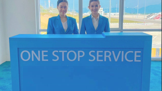 Servicio prémium de vía rápida en el Aeropuerto Internacional Suvarnabhumi de Bangkok