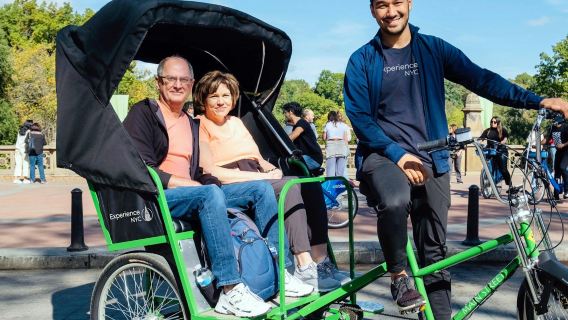 เซ็นทรัลพาร์ค: ทัวร์พร้อมไกด์นั่งรถสามล้อถีบ