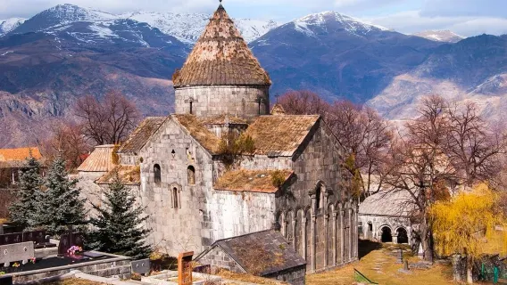 Caucasus Connections Tour: Tbilisi to Yerevan, visit Aktala Monastery
