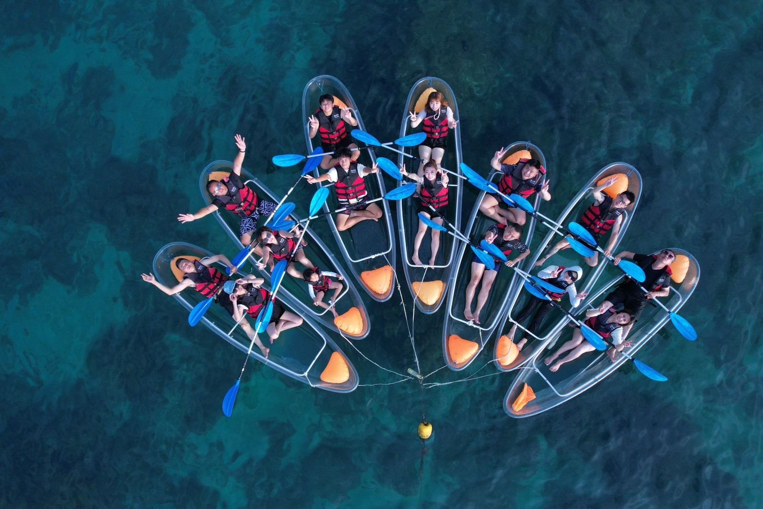 Xiaoliuqiu | SUP/Canoe Experience (Includes Aerial Photos) | Blue and White Water Club