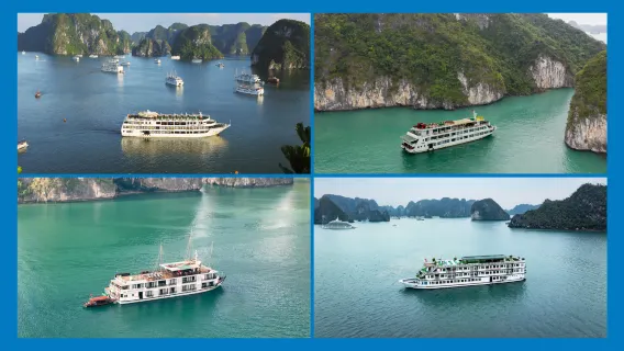 Halong Bay 5-Star Overnight Cruise – Full Meals, Kayaking, Caves & Optional Transfer
