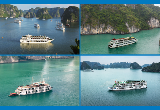 Halong Bay 5-Star Overnight Cruise – Full Meals, Kayaking, Caves & Optional Transfer