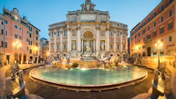 Trevi Fountain Rome: Underground Domus Guided Tour