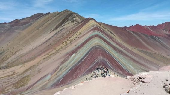 From cusco: Early Arrival Rainbow Mountain Experience