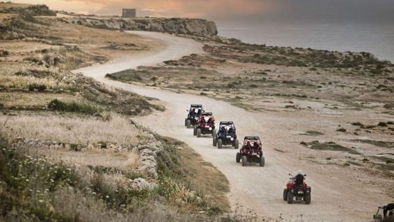 From Malta: Full-Day Gozo Buggy Tour with Lunch & Boat Ride