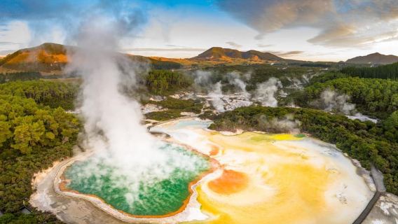 Khu nghỉ dưỡng sang trọng riêng tư Auckland - Xứ sở thần tiên địa nhiệt Rotorua