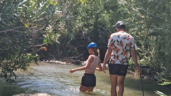 Kourtaliotiko Gorge: Private River Trek up to Preveli Beach