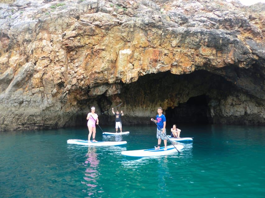Algarve: Jelajah Stand Up Paddle dengan Snorkeling ke Gua Ingrina