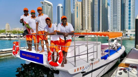 Dubai: Abra-Bootstour in Atlantis, Palm, Ain Dubai & Marina