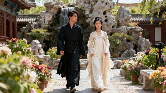 開封清明上河園旅拍【跟拍攝影親子照情侶閨蜜兒童跟拍家庭旅拍】