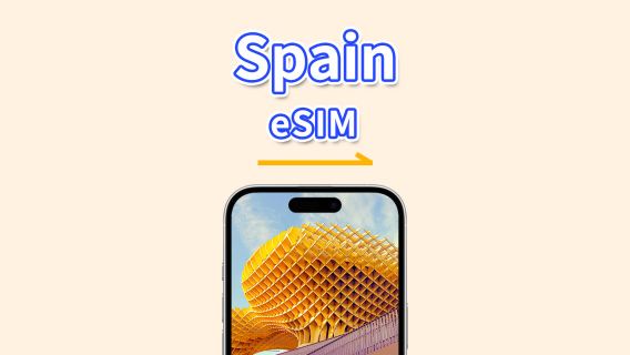 eSIM de España | 5G/4G | Paquete de datos diario/total | 1-30 días | Facturación de 24 horas | código QR