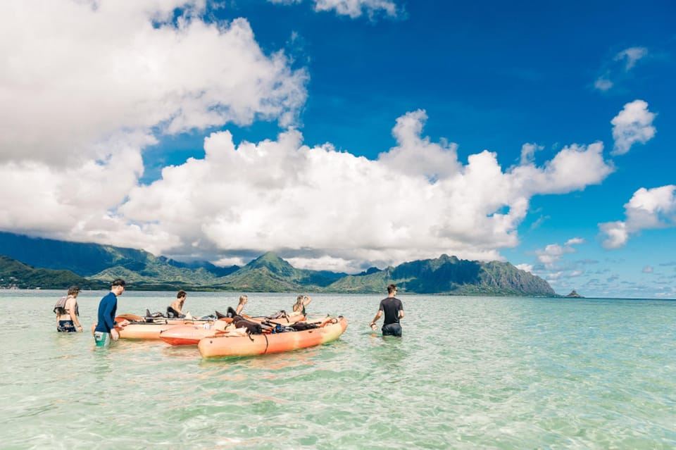 Oahu: Kaneohe Self-Guided Sandbar Kayaking Experience