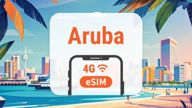 Aruba eSIM | Akses penuh AI & TikTok | 1–30 Hari | Kod QR Segera