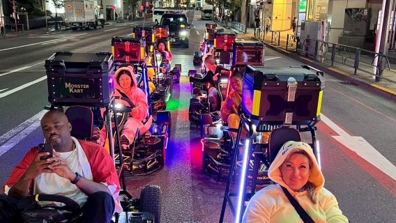 Gran Tour en Go-Kart por Tokio: Cruce de Shibuya, Torre de Tokio y Puente del Arcoíris