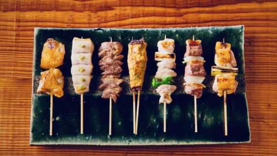 【炭火燒鳥 希鳥 銀座店】銀座希鳥組合