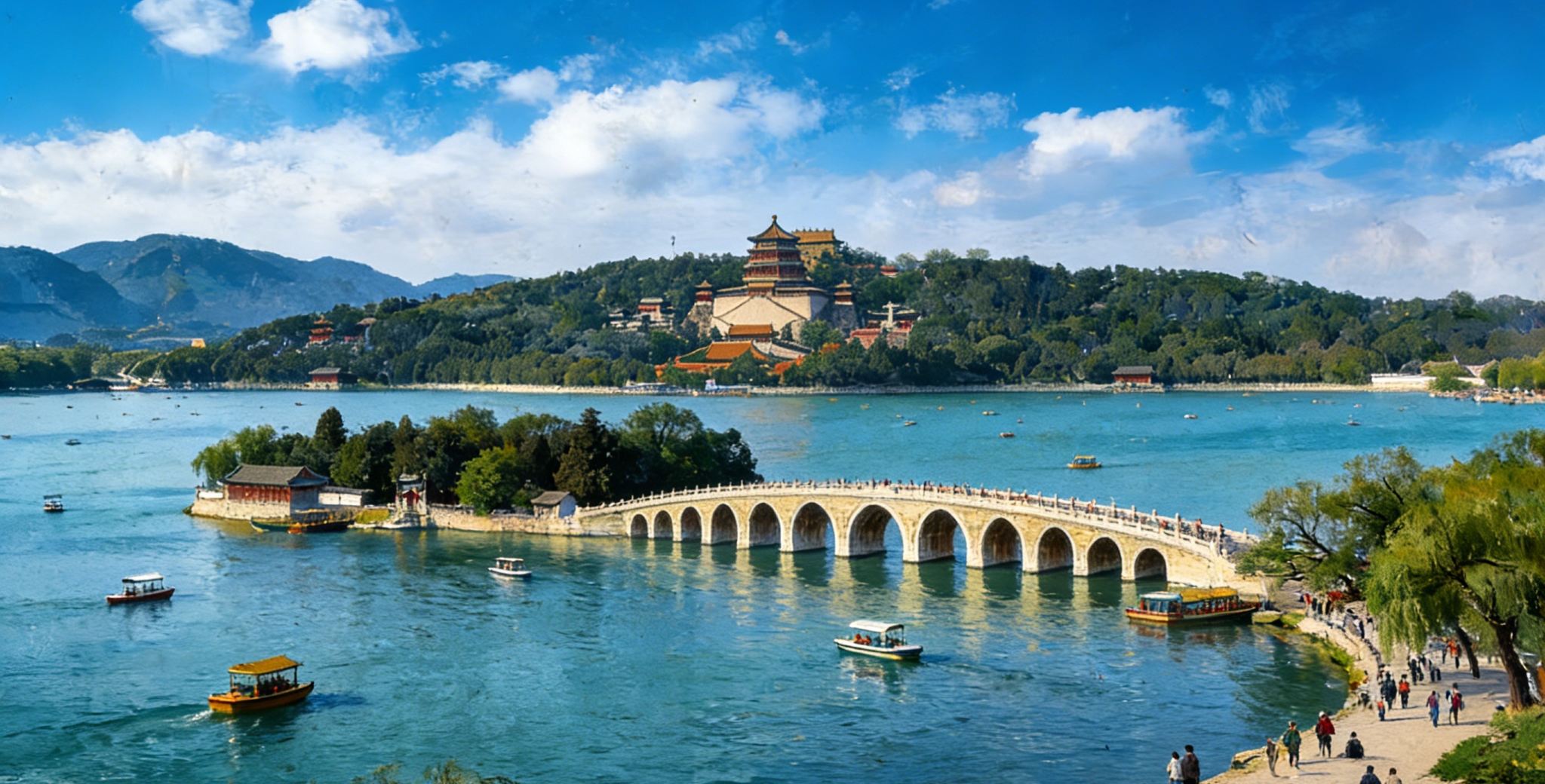 Billet d'entrée pour le Palais d'Été de Pékin avec 2 options au choix : service de guide ou transfert