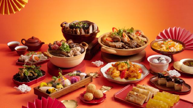 [Up to 15% off] Hopewell Hotel | Lobby Café | Semi-buffet lunch/ Semi-buffet dinner/ Valentine's Day Buffet/ Chinese New Year Semi Buffet/ SOFINA ALBLANC Afternoon Tea Special