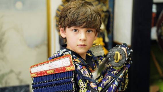 To war, let's go to battle!Samurai Sword cutting & Armor shooting near Osaka castle