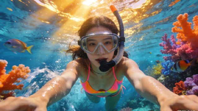 [Jualan Hangat Pelayaran Wanning] Snorkeling di Shimei Bay, Memancing di Pulau Jiajing, Selam Skuba di Pulau Zhouzai, Luncur Ombak