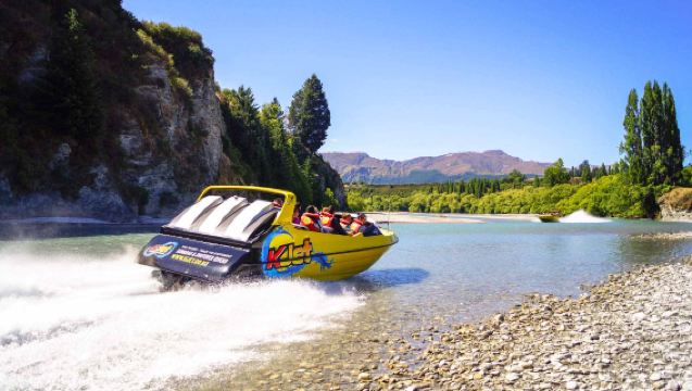 1-Hour KJet Speedboating Experience on the Shotover and Kawarau Rivers in Queenstown, New Zealand