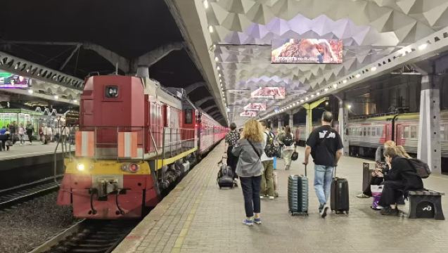 Поезд "Панда" | Международный поезд K3 Москва (Россия) + Екатеринбург + Киров