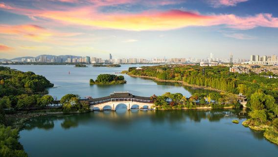 1-dniowa prywatna wycieczka z Hangzhou: Przylądek Żółwiej Głowy i jezioro Taihu - elastyczna godzina rozpoczęcia!