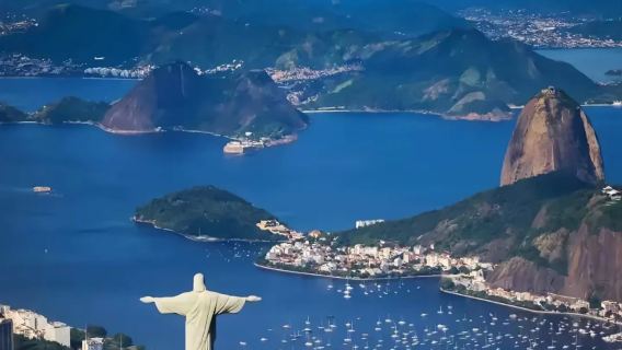 Lawatan Sehari Klasik di Rio | Patung Kristus - Gunung Pão de Açúcar - Katedral - Tangga Selarón Stadium