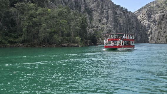 Excursion en bateau au Side Green Canyon avec déjeuner et transfert depuis l'hôtel