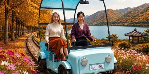 首爾出發:南怡島、K-花園及江村鐵道單車之旅