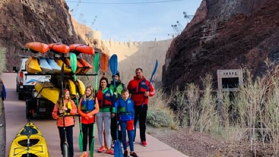 Hoover Dam Kayak Tour & Hike - shuttle from Las Vegas
