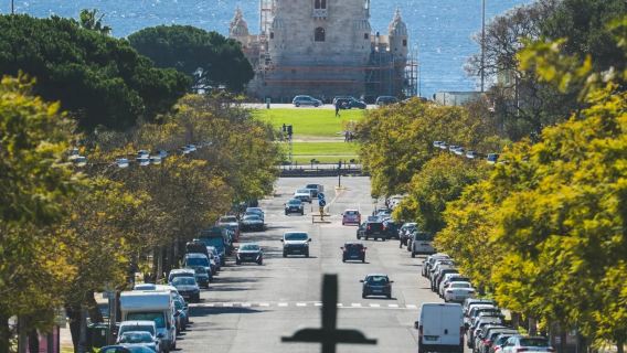 Partenza da Lisbona: Torre di Belém + Monumento alle Scoperte + Monastero dos Jerónimos + Miradouro da Graça