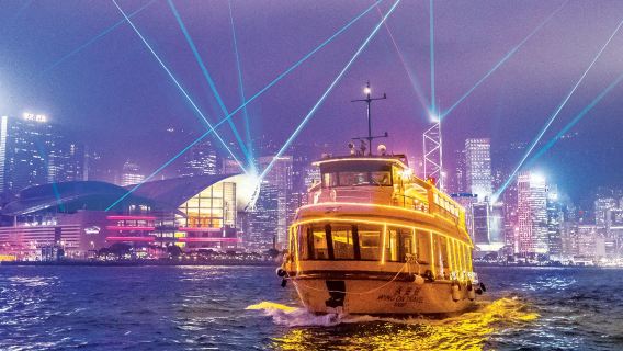 Limited-time 50% off - Hong Kong Victoria Harbour "Wing On" sightseeing cruise ticket (unlimited drinks)