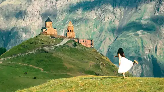 Georgia Tbilisi Holy Trinity Cathedral one-day tour Caucasus Three Countries private charter Customizable Itinerary