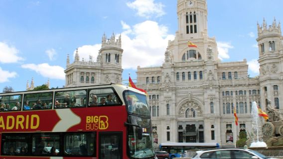 Big Bus Madrid: Panoramic Open-Top Bus Tour