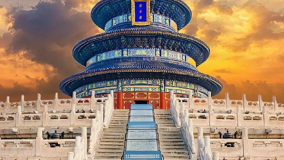 Beijing Temple of Heaven + Mutianyu Great Wall Day Tour [Private Chartered Tour with Door-to-Door Shuttle Service]