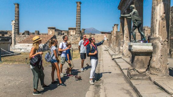 Pompeii & Mount Vesuvius: Entry + Roundtrip from Naples