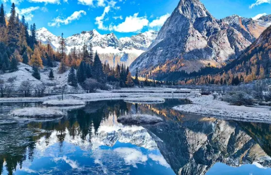 成都出發畢棚溝+達古冰川風景區2日（帶司機租車私人旅行）