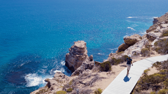 Kalbarri: Pink Lake und Küstenklippen-Tour