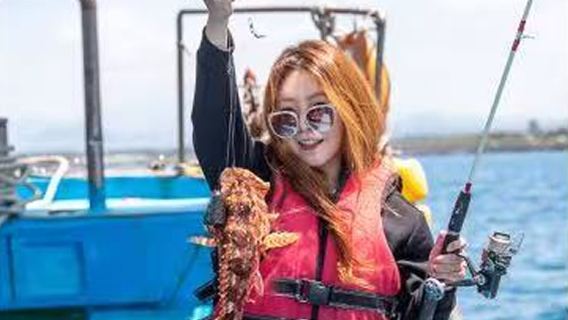 Jeju Island Southwest Line Sea Fishing 1-day tour| VIP Group for 2-6 People | Chinese Service | Sea Fishing