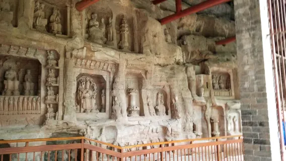 Dazu Rock Carvings & Baoding Mountain + Round-Trip Transfer from Chongqing City (Business Van)