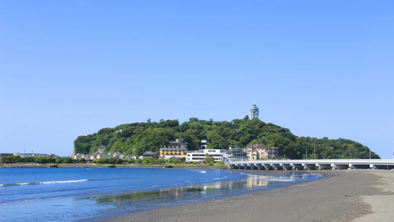 Giro di un giorno a Hakone con funivia/nave pirata + Enoshima + Owakudani + Lago di Ashi