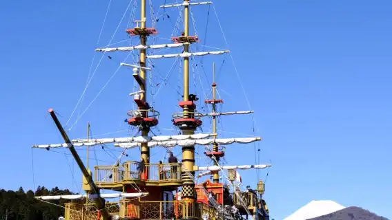 箱根蘆之湖遊船+箱根神社+陽光沙灘+熱海花火大會一日遊