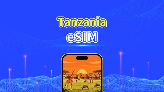 eSIM Tanzania | 4G | Gói dữ liệu Hàng ngày/Tổng | 1–30 ngày | Thanh toán 24 giờ | Mã QR